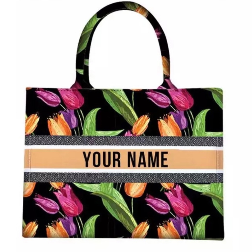 Spring/Summer Personalized Large Capacity printed Tote Bag.Size is 42x32x10cm